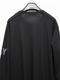 Yohji Yamamoto襦ޥ/30/- JERSEY PIGMENT PT LONG S PT B/BLACK.