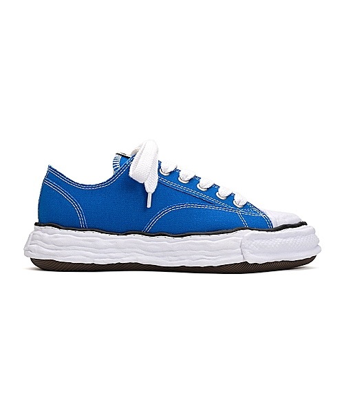 �㴰���Maison MIHARA YASUHIRO�� PETERSON 23 low original sole canvas Low-Top sneakersr/BLUE