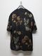 LAD MUSICIANå ߥ塼/30/2 T-CLOTH ROSE+CAT BIG T/BLACK BEIGE