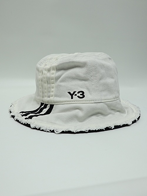 Y-3���磻���꡼/Y-3 STRIPES HAT/OWHITE