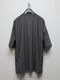 RESOUND CLOTHING���ꥵ����ɥ���������/leather pocket overnylon T/GREY