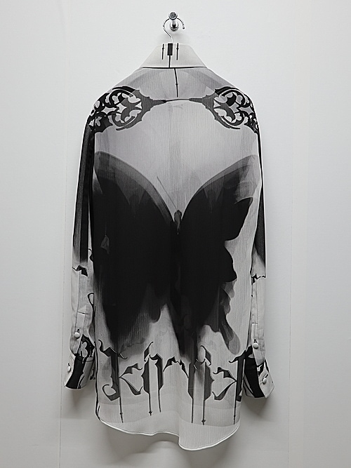(ͽ���ʡ�6��7������ͽ��/kiryuyrik������奦����奦/Decorative YOURYU Shirt/Black&Gray