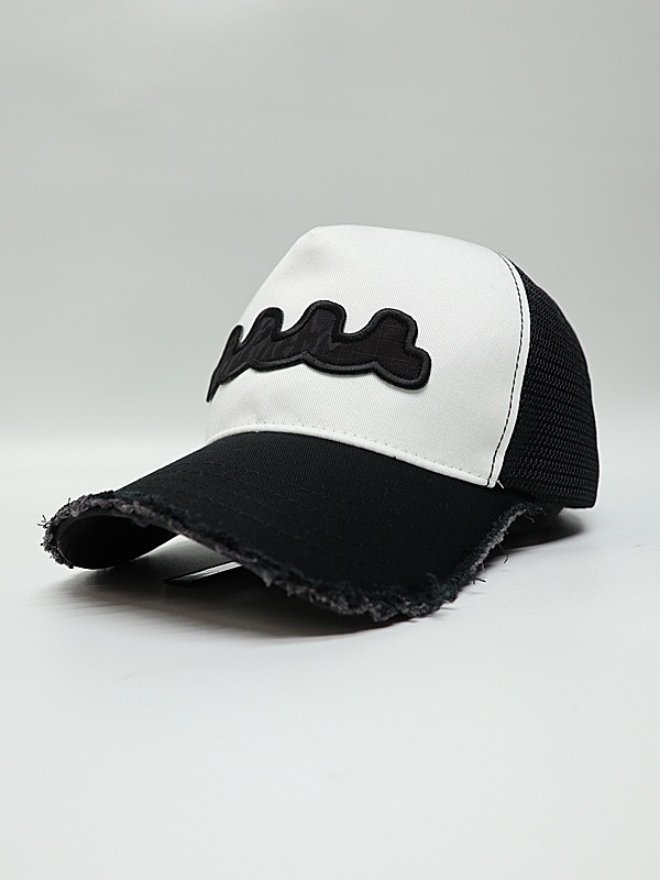 �㴰���wjk�����֥른��������/muta ����ܥ졼����� wave cut-off mesh cap/black �� white