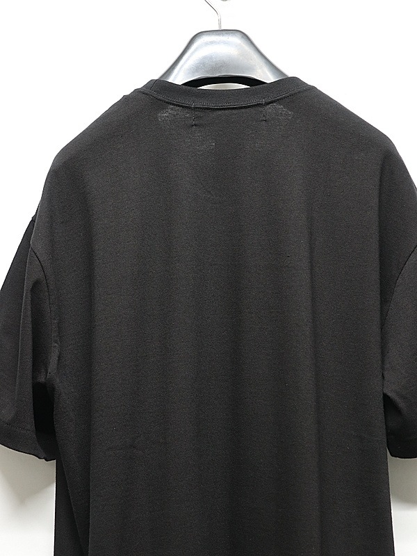 �㴰���Ground Y�����饦��ɥ磻/20/ COTTON JERSEY ROSE AND TULIP/BLACK