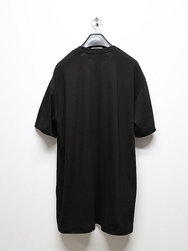 �㴰���Ground Y�����饦��ɥ磻/20/ COTTON JERSEY ROSE AND TULIP/BLACK