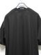 �㴰���Ground Y�����饦��ɥ磻/20/ COTTON JERSEY ROSE AND TULIP/BLACK