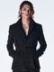 (ͽ���ʡ�11������12������ͽ��/kiryuyrik������奦����奦/Tweed Fur Safari Blouson/Black