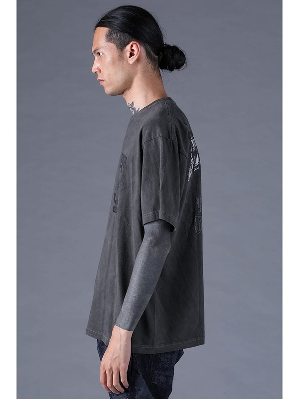 (ͽ���ʡ�12��1������ͽ��/D.HYGEN���ǥ����ϥ�����/�ץ���T�����METAL&COLLEGE LOGO/CHARCOAL