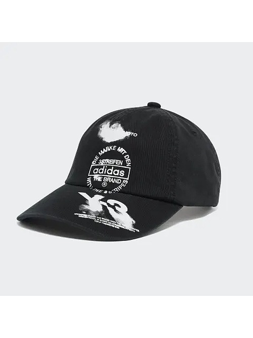 Y-3磻꡼/Y-3 GRAPHIC CAP/BLACK