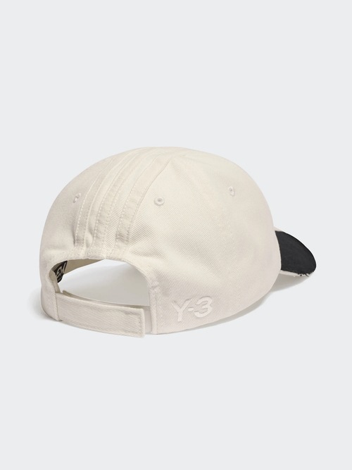 Y-3���磻���꡼/Y-3 STRIPES CAP/OWHITE