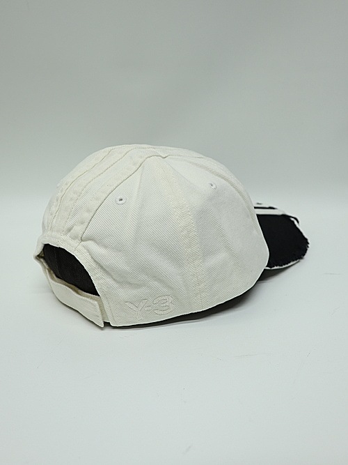 Y-3���磻���꡼/Y-3 STRIPES CAP/OWHITE