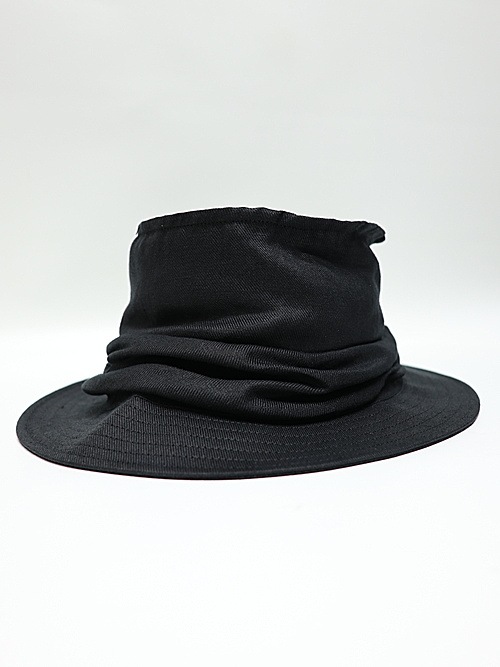 Yohji Yamamoto���襦����ޥ��/40/1��ͥ�ĥ��롡�ɥ졼�ץϥå�/BLACK