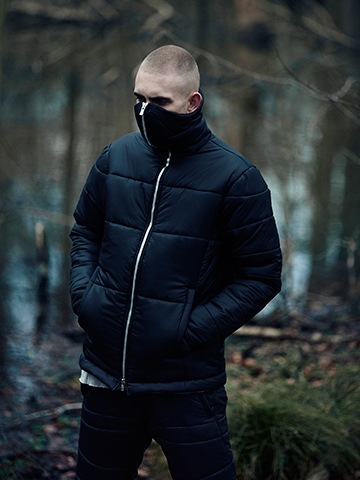 SALE60%OFF/LEON LOUIS(쥪륤 )MASK PUFFER JACKET֥å.