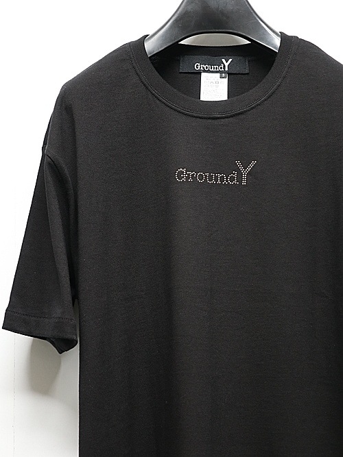 Ground Y�����饦��ɥ磻/20/- JERSEY OCTAGON T-SHIRT/BLACK