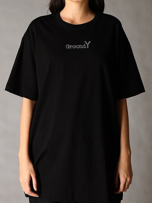 Ground Y�����饦��ɥ磻/20/- JERSEY OCTAGON T-SHIRT/BLACK