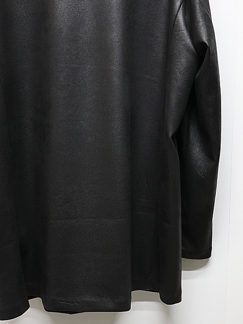 LAD MUSICIAN����å� �ߥ塼�������/STRETCH FAUX LEATHER JERSEY LJK/BLACK