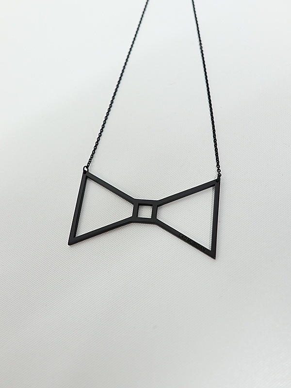 LAD MUSICIAN����å� �ߥ塼�������/BOW TIE NECKLACE/BLACK