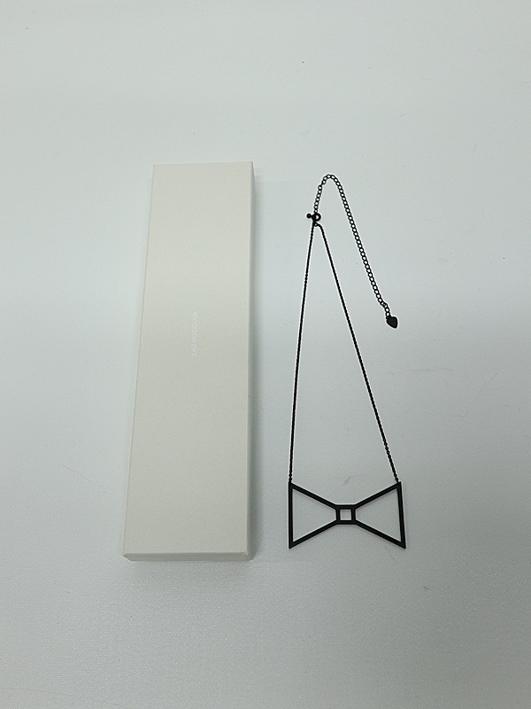 LAD MUSICIAN����å� �ߥ塼�������/BOW TIE NECKLACE/BLACK