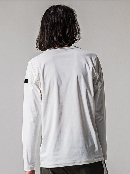 (ͽ���ʡ�3��4������ͽ��/39TH RESOUND CLOTHING���ꥵ����ɥ���������/LOOSE FIT nylon longsleave Tee/WHITE