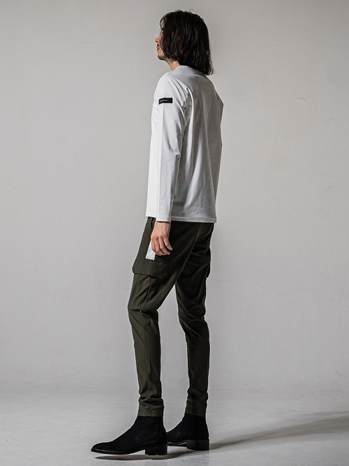 (ͽ���ʡ�3��4������ͽ��/39TH RESOUND CLOTHING���ꥵ����ɥ���������/LOOSE FIT nylon longsleave Tee/WHITE