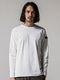 (ͽ���ʡ�3��4������ͽ��/39TH RESOUND CLOTHING���ꥵ����ɥ���������/LOOSE FIT nylon longsleave Tee/WHITE
