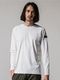 (ͽ���ʡ�3��4������ͽ��/39TH RESOUND CLOTHING���ꥵ����ɥ���������/LOOSE FIT nylon longsleave Tee/WHITE