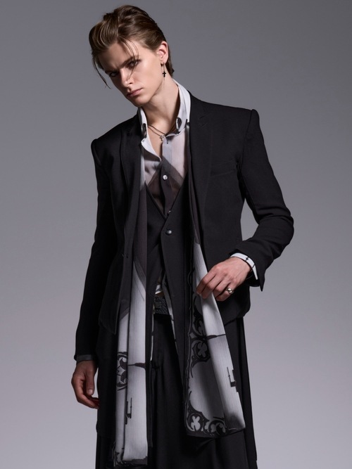 (ͽ���ʡ�6��7������ͽ��/kiryuyrik������奦����奦/Decorative YOURYU Stoal/Black&Gray