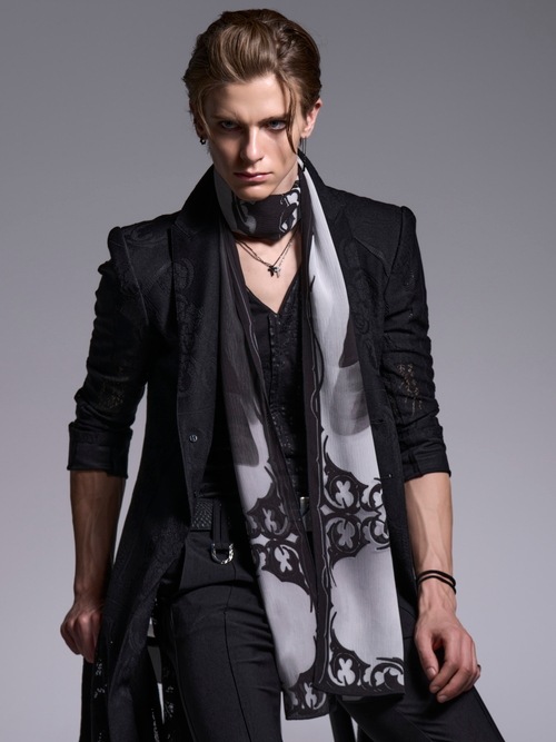 (ͽ���ʡ�6��7������ͽ��/kiryuyrik������奦����奦/Decorative YOURYU Stoal/Black&Gray