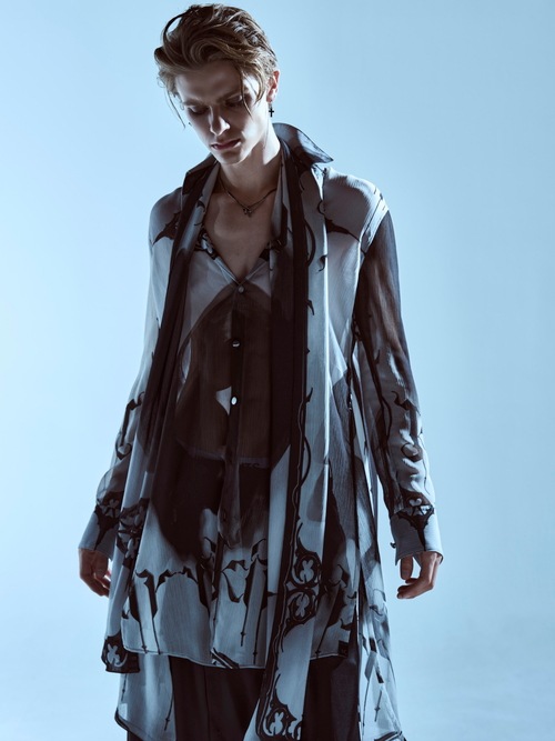 (ͽ���ʡ�6��7������ͽ��/kiryuyrik������奦����奦/Decorative YOURYU Stoal/Black&Gray