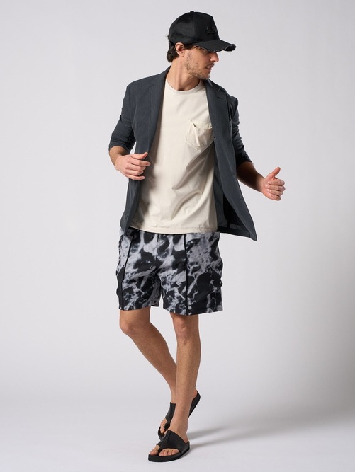 (ͽ���ʡ�5��6������ͽ��/wjk�����֥른��������/muta ����ܥ졼����� wave cut-off mesh cap/black