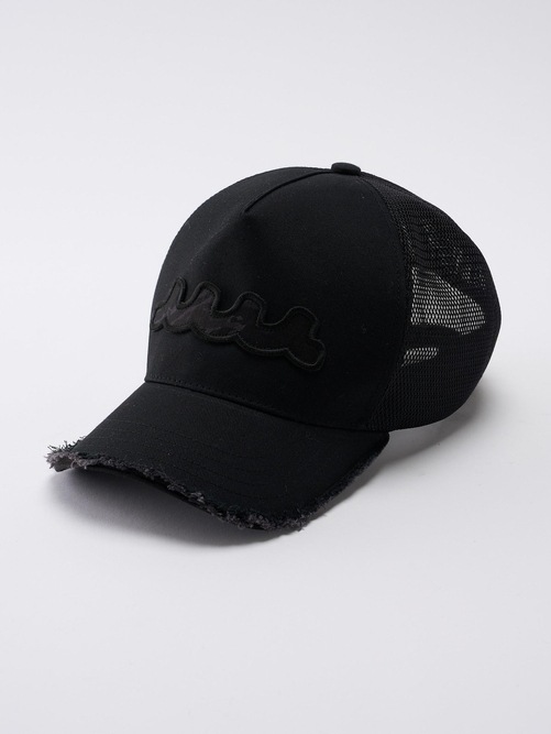 (ͽ���ʡ�5��6������ͽ��/wjk�����֥른��������/muta ����ܥ졼����� wave cut-off mesh cap/black