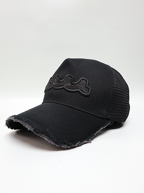wjk�����֥른��������/muta ����ܥ졼����� wave cut-off mesh cap/black