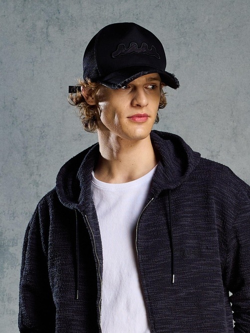 (ͽ���ʡ�5��6������ͽ��/wjk�����֥른��������/muta ����ܥ졼����� wave cut-off mesh cap/black