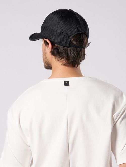 (ͽ���ʡ�5��6������ͽ��/wjk�����֥른��������/muta ����ܥ졼����� wave cut-off mesh cap/black