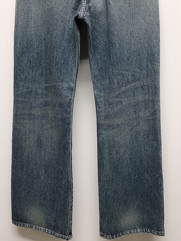 Maison MIHARA YASUHIRO���᥾�� �ߥϥ�䥹�ҥ�/13OZ HEAVY FLARE TAPERED JEANS/INDIGO