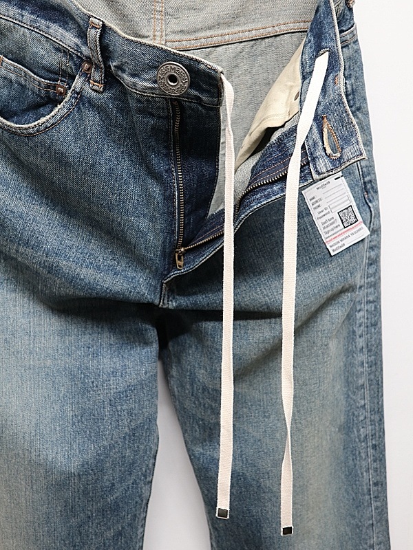 Maison MIHARA YASUHIRO���᥾�� �ߥϥ�䥹�ҥ�/13OZ HEAVY FLARE TAPERED JEANS/INDIGO