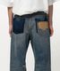 Maison MIHARA YASUHIRO���᥾�� �ߥϥ�䥹�ҥ�/13OZ HEAVY FLARE TAPERED JEANS/INDIGO