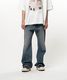 Maison MIHARA YASUHIRO���᥾�� �ߥϥ�䥹�ҥ�/13OZ HEAVY FLARE TAPERED JEANS/INDIGO