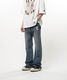 Maison MIHARA YASUHIRO���᥾�� �ߥϥ�䥹�ҥ�/13OZ HEAVY FLARE TAPERED JEANS/INDIGO