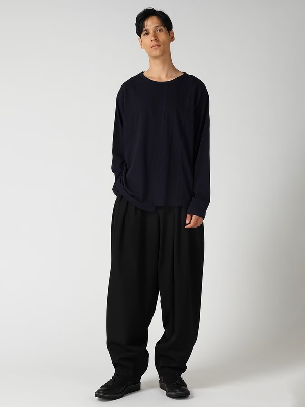 Yohji Yamamoto���襦����ޥ��/30/���ե�ŷ�� RE���ܤ��ݼ�Ĺµ/BLACK