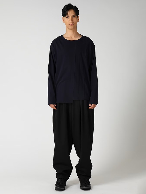 Yohji Yamamoto���襦����ޥ��/30/���ե�ŷ�� RE���ܤ��ݼ�Ĺµ/BLACK