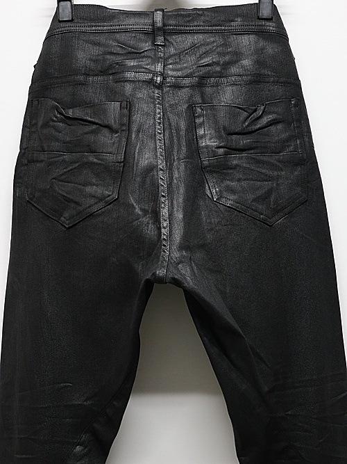 JULIUSꥦ/10.5oz STRETCH DENIM TROUSERS14/BLACK