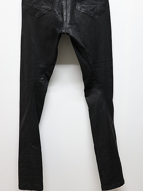JULIUSꥦ/10.5oz STRETCH DENIM TROUSERS14/BLACK