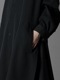 Ground Y饦ɥ磻/W/GABARDINE 3WAY LONG SHIRT/BLACK