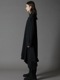 Ground Y饦ɥ磻/W/GABARDINE 3WAY LONG SHIRT/BLACK