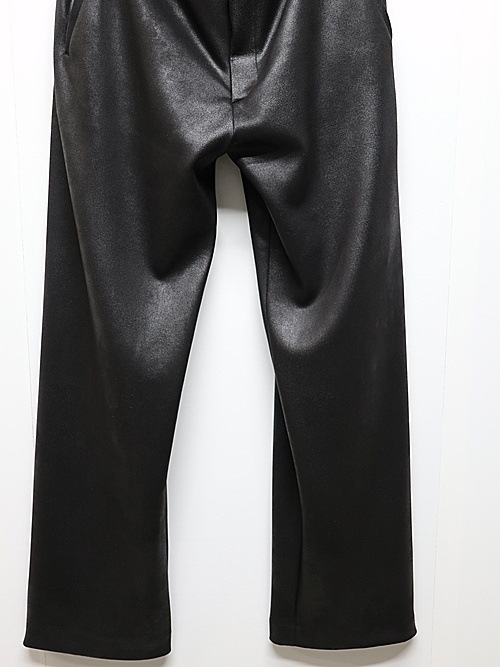 LAD MUSICIAN����å� �ߥ塼�������/STRETCH FAUX LEATHER/J SLIM PT/BLACK