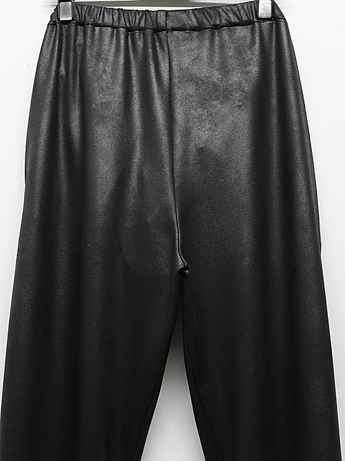 LAD MUSICIAN����å� �ߥ塼�������/STRETCH FAUX LEATHER/J SLIM PT/BLACK