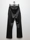 LAD MUSICIAN����å� �ߥ塼�������/STRETCH FAUX LEATHER/J SLIM PT/BLACK