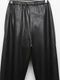 LAD MUSICIAN����å� �ߥ塼�������/STRETCH FAUX LEATHER/J SLIM PT/BLACK