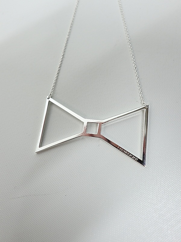 LAD MUSICIAN����å� �ߥ塼�������/BOW TIE NECKLACE/SILVER